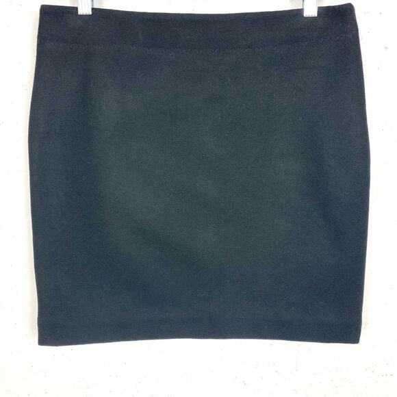 & Other Stories Dresses & Skirts - & Other Stories Womens Wool Pencil Mini Short Skirt Black Side Zip Size 10